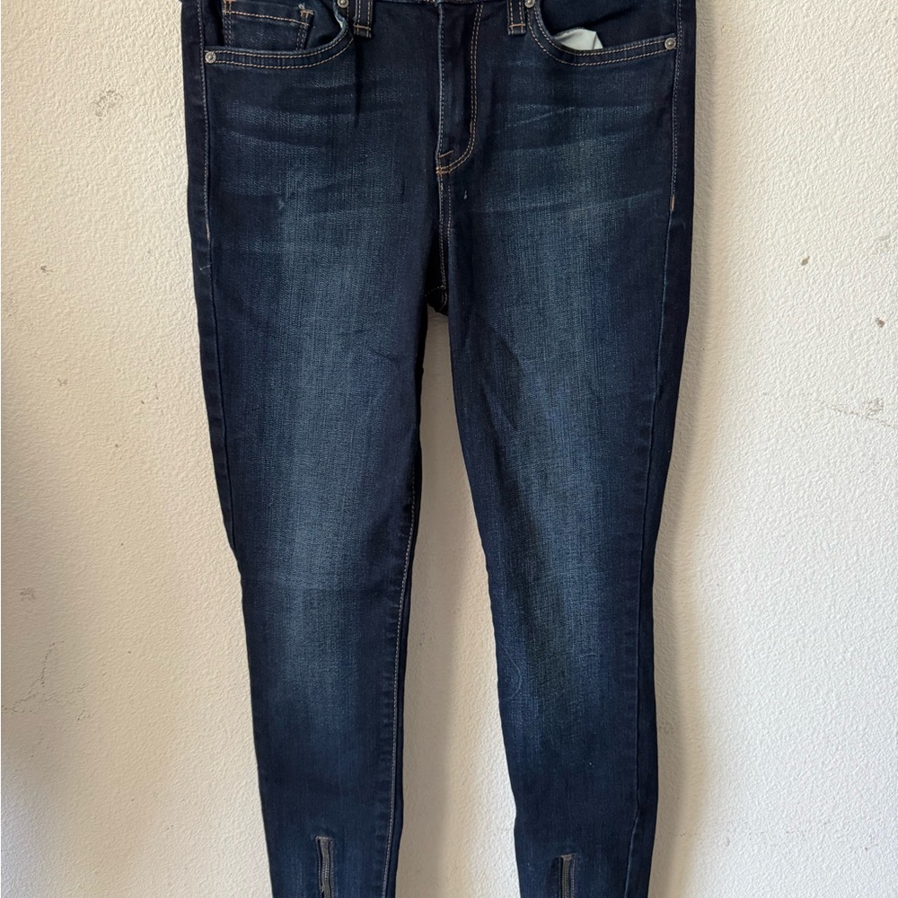 WILLIAM RAST Perfect Ankle Skinny Women's Dark Blue Jeans